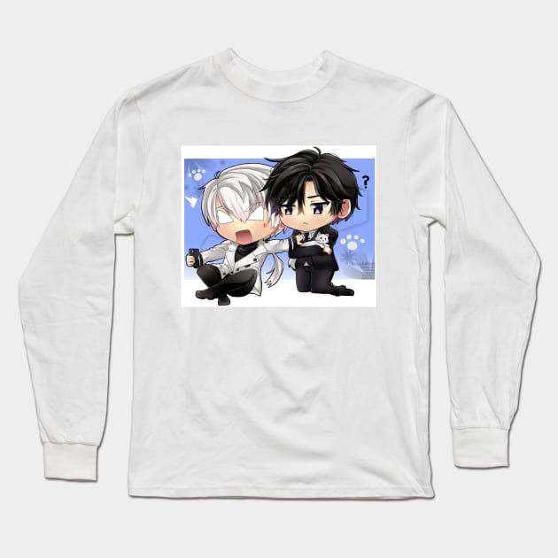 MMessenger: Jumin and Zen Long Sleeve T-Shirt by KoyukiMori